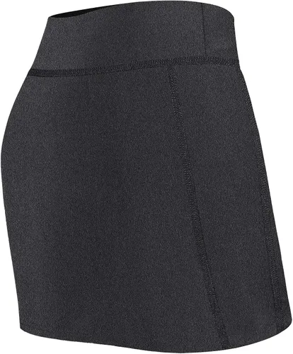 Vista 4 de BLEVONH - Falda de tenis con shorts elásticos interiores para mujeres, para deportes, golf, falda pantalón con bolsillos
