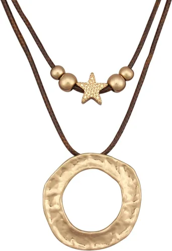 Vista 67 de Collares bohemios para mujer, colgante largo de madera, collar vintage, collar de cadena de suéter, joyería hecha a mano Collar de cuentas