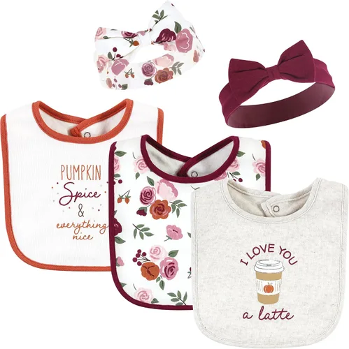 Vista 59 de Hudson Baby Conjunto de babero y diadema de algodón unisex para bebé Leopard Mamas Mini