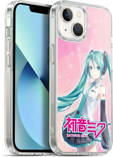Vista 163 de Head Case Designs Licencia Oficial Hatsune Miku Gráficos Lindos Carcasa de Gel [Protección de Grado Militar] Compatible con Apple iPhone 7