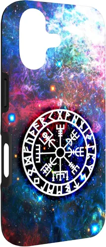 Vista 3 de Vegvisir Viking Compass Rune Protection Symbol Celtic Nordic Case for iPhone 17