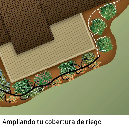 Vista 6 de Rain Bird DRIPKITBAG Kit de reparación y expansión de riego por goteo
