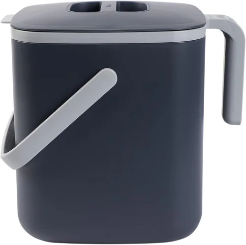 Vista 14 de Blue Ginkgo - Contenedor de compost de cocina, 2.6 L, color gris oscuro