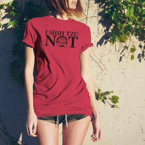 Vista 5 de I Shih Tzu Not - Camiseta divertida para perro
