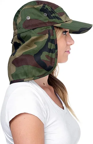 Vista 7 de Outdoor Fishing Sun Cap - Ear Neck Flap Hat