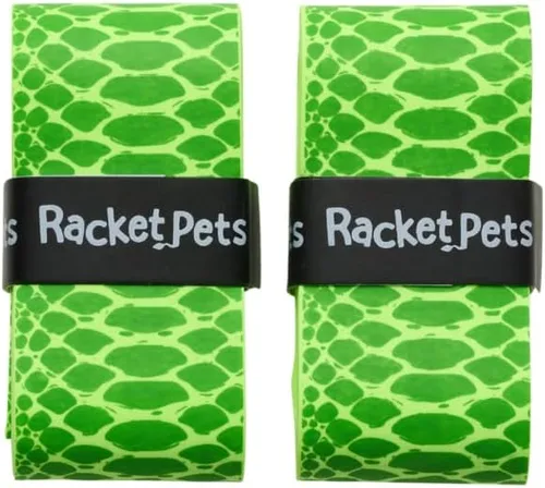 Vista 8 de Racket Pets Raqueta de tenis para niños, cinta antideslizante de agarre de tenis con estampado animal para raquetas juveniles, divertido agarre