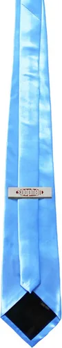 Vista 40 de Soophen corbata para hombre 3.75 pulgadas de color sólido