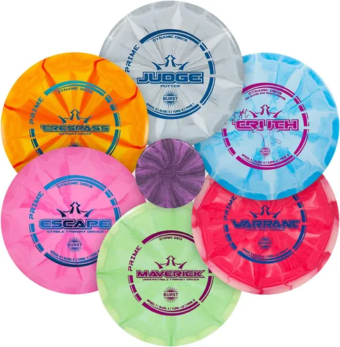 Vista 8 de D·D Dynamic Discs - Juego de 3 discos de golf Prime Burst Incluye putter, de rango medio, controlador, mini marcador 170-176g Accesorios