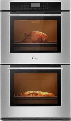 Vista 9 de Empava 24" 2.3 cu ft Single Electric Convection Touch Oven, Stainless Steel
