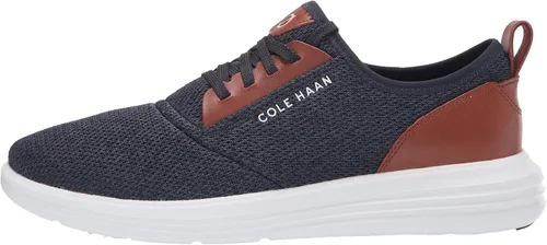 Vista 8 de Cole Haan Grandsport Journey - Tenis de punto para hombre, Blk-optic Wht