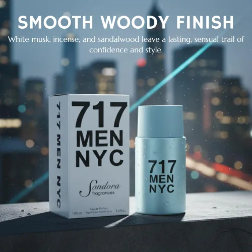 Vista 7 de Sandora Fragrances Colonia para hombre – Inspirada en un perfume para hombre reconocido mundialmente – Pomelo rosa, hoja cítrica, jengibre, sándalo