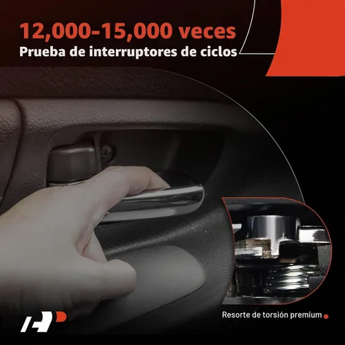 Vista 6 de A-Premium Manija de puerta interior delantera o trasera izquierda del conductor compatible con Nissan Altima 2013-2018, Pathfinder, Armada, Maxima