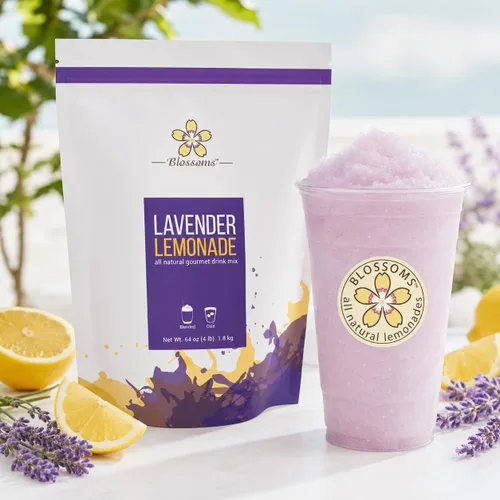 Vista 5 de Mezcla de bebida de limonada de lavanda - Bolsa de 4 libras