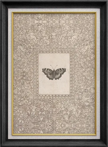Vista 162 de MUDECOR Lienzo enmarcado prémium para pared, pinos nevados en bosque de invierno, ilustraciones modernas, arte contemporáneo, escénico, divertido