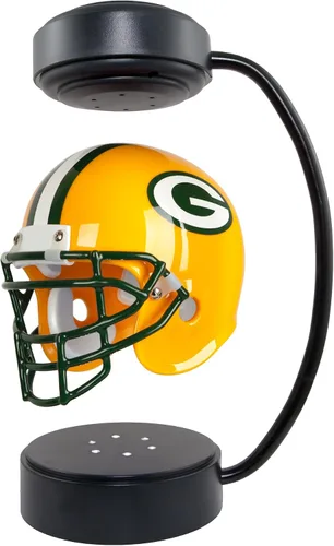Vista 14 de Pegasus Sports NFL - Casco flotante de levitación giratorio con iluminación LED