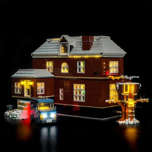 Vista 5 de VONADO Kit de luces LED compatible con el juego de Lego solo en casa, iluminación de bricolaje (sin modelo Lego, solo luces)