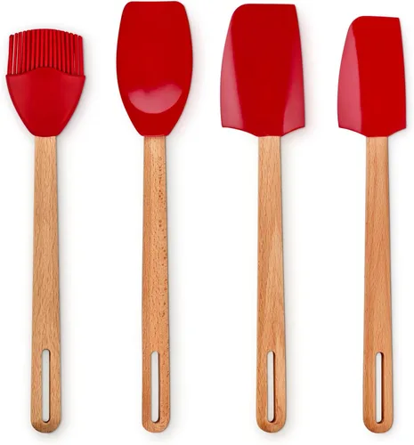 Vista 13 de Le Creuset Silicone Signature - Espátula mediana, sal marina Sea Salt
