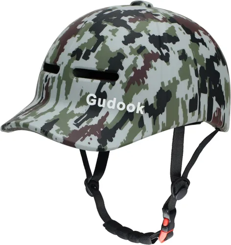 Vista 9 de Casco de Bicicleta para Adultos para Hombres - Mujeres Casco de Bicicleta Certificado Cómodo Ligero Ajustable Estilo Gorra de Béisbol Casco