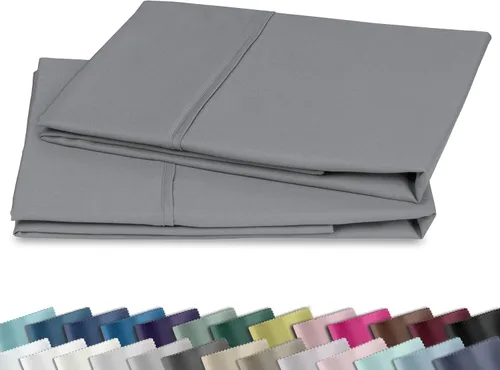 Vista 31 de Fundas de almohada de algodón de 400 hilos 01-Blanco