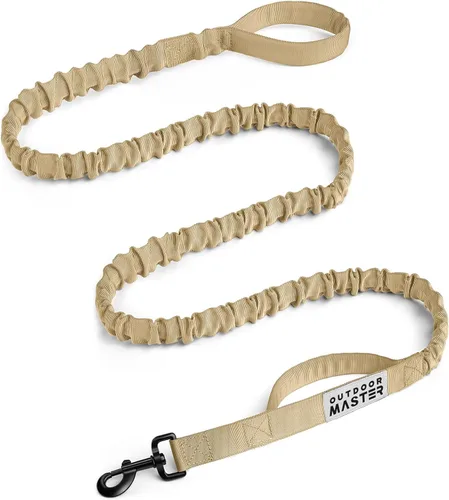 Vista 27 de Correa de cuerda elástica para perros Outdoormaster; para mayor seguridad y comodidad de su perro., M