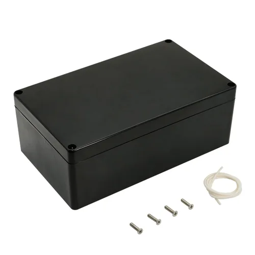 Vista 10 de LeMotech Caja de conexiones eléctricas de plástico ABS Caja de proyectos IP65 impermeable Caja de derivación universal para electrónicas Negro 2.48x