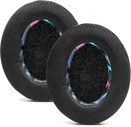Vista 7 de WC Freeze para Arctis Nova - Almohadillas de gel de refrigeración de tela híbrida de repuesto para Arctis Nova Pro con cable, Nova 7, 5, 4, 3, 1
