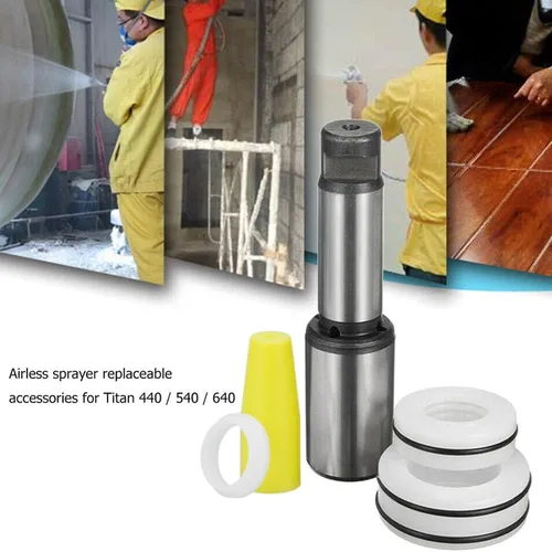 Vista 4 de Kit de reparación forpistonpumpPistonrod704586 704551Airless Spray pump440 540 640
