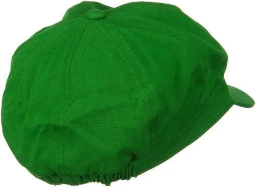 Vista 4 de e4Hats.com Gorra de periódico elástico de algodón