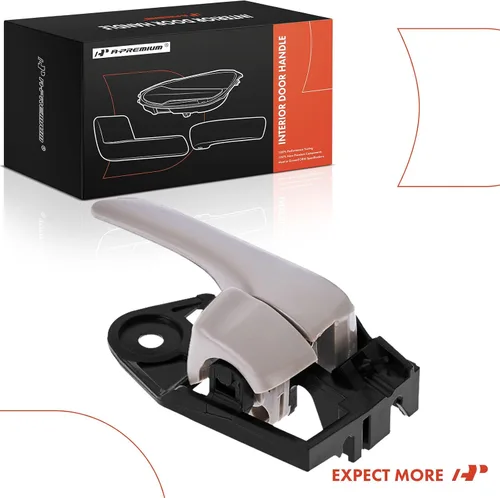 Vista 8 de A-Premium Manija de puerta interior delantera izquierda del lado del conductor compatible con Toyota Solara 2004 2005 2006 2007 2008, beige