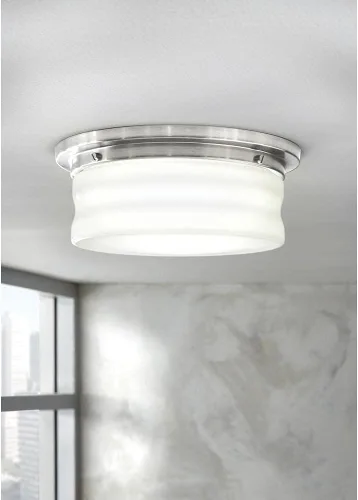 Vista 6 de Avenue Lighting Home Decorators Collection 23951 - LED de níquel cepillado de 13 pulgadas