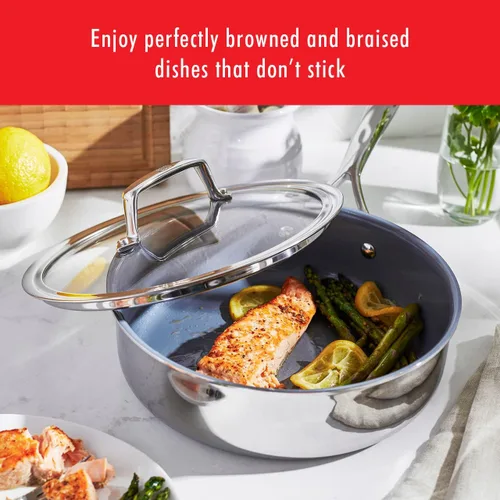 Vista 14 de ZWILLING Spirit Energy + Juego de utensilios de cocina antiadherentes de acero inoxidable de 10 piezas
