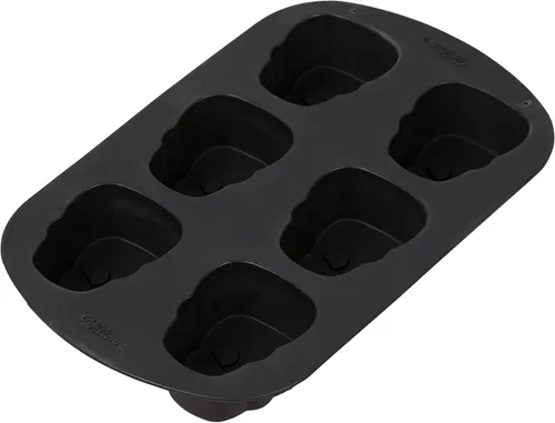 Vista 4 de Wilton Molde de silicona antiadherente de calavera de Halloween, 6 cavidades