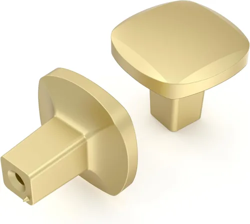 Vista 43 de Asidrama - Paquete de 2 manijas de gabinete de cocina de níquel satinado cepillado de 3 pulgadas (76 mm), tiradores de gabinete, herrajes