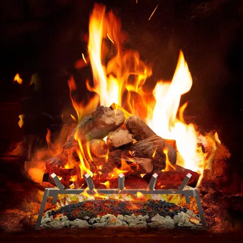 Vista 3 de Skyflame Gránulos de vermiculita negra para chimenea de gas, bolsa de 12 onzas