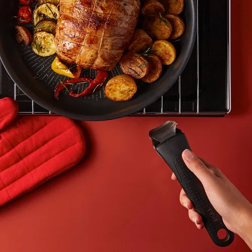 Vista 5 de Tefal Ingenio L9863302 - Mango extraíble con cierre de seguridad de 3 puntos, color negro