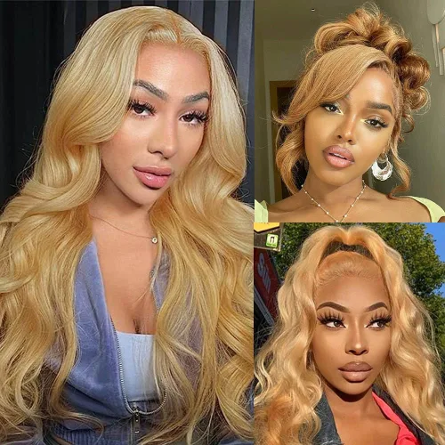 Vista 12 de Pelucas de cabello humano con encaje frontal 360 con cabello de bebé, pelucas de encaje frontal HD, densidad del 200%, pelucas de encaje frontal 360