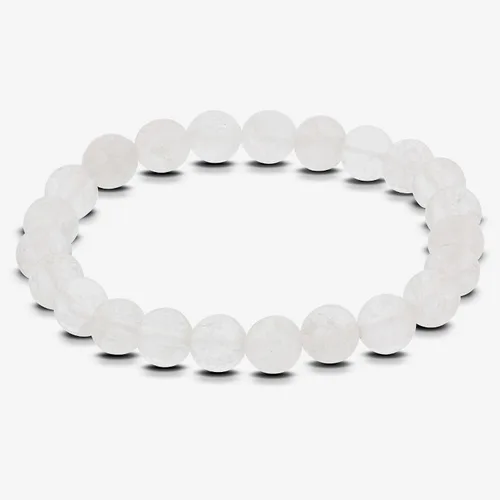 Vista 109 de Gem Avenue Handmade Round Bead Stretch Bracelet Unisex Natural Stone Beaded Jewelry for Men & Women, Elastic Wristband for Daily Wear