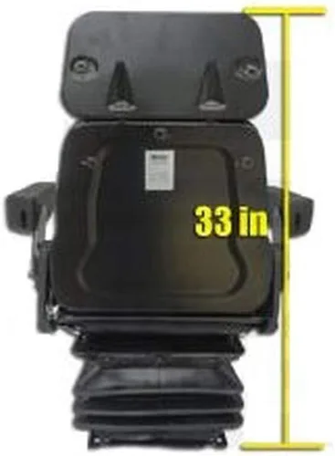 Vista 4 de RAParts FAA1214 - Kit de montaje de asiento de tela universal con reposabrazos