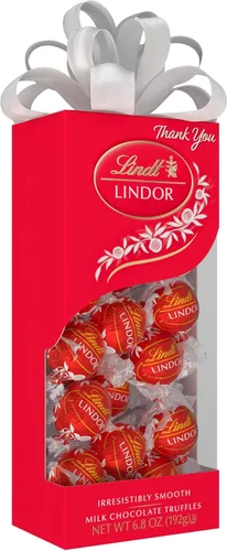 Vista 17 de Lindt Lindor - Trufas de chocolate extra oscuro 60 %, caramelo de chocolate negro con centro de trufa suave y derretida, ideal para regalar, 5.1