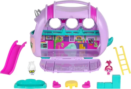 Vista 2 de DREAMWORKS TROLLS Band Together Mineez 10 piezas Rhonda Play & Display Case Exclusivo de Amazon