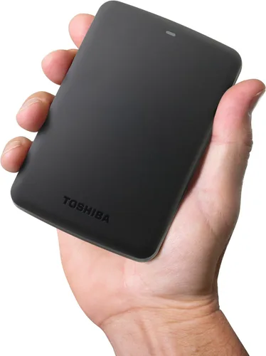 Vista 4 de Toshiba Canvio Basics disco duro portátil, Negro