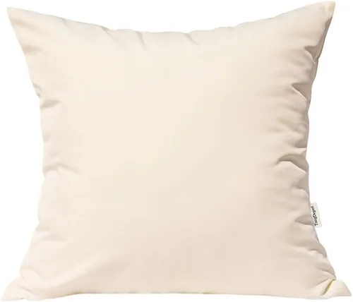 Vista 57 de TangDepot Fundas de almohada sólidas de seda sintética duradera, fundas de almohada cuadradas decorativas, fundas de almohada para interiores y Azul