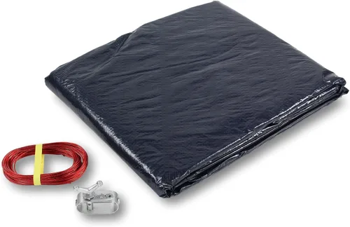 Vista 2 de Pureline Denali - Cubierta ovalada para piscina de invierno, 12 x 24 pies, 8 años de garantía