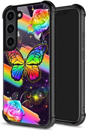 Vista 34 de ZHEGAILIAN Funda para Samsung Galaxy S23 Ultra, protección de grado militar, esquinas a prueba de golpes, funda antiarañazos para Samsung Galaxy S23