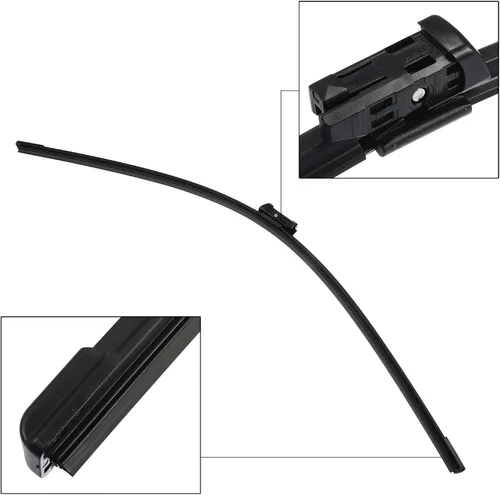 Vista 4 de X AUTOHAUX Juego de 3 limpiaparabrisas delantero y trasero para VW Golf MK7 2012 2013 2014 2015 2016 2017 2018