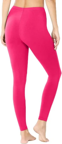 Vista 4 de Leggings de algodón para mujer con pantalones de cintura alta (S-3XL)