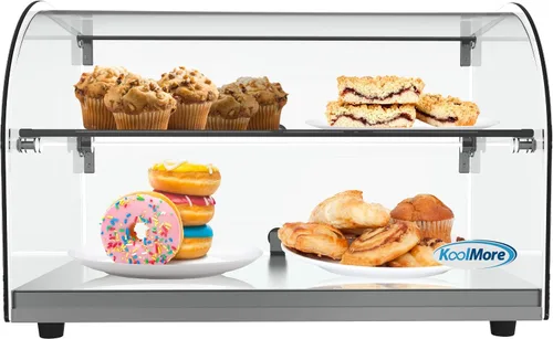 Vista 11 de KoolMore DC-2CN - Vitrina para panadería, 2.4 pies cúbicos - 2 estantes