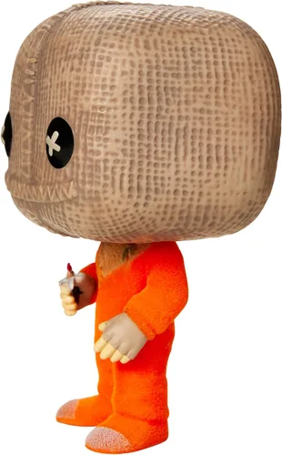 Vista 5 de Funko Figura Spirit Halloween Trick 'r Treat Sam with Razor Flocked POP! Horror Collectible