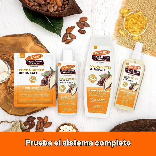 Vista 9 de Palmer's Manteca de cacao y biotina longitud retención del crecimiento