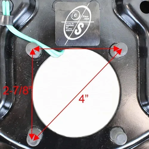 Vista 5 de Southwest Wheel U.S.A. Conjunto de freno eléctrico para remolque de 10" X 2-1/4" (1 derecha + 1 izquierda)